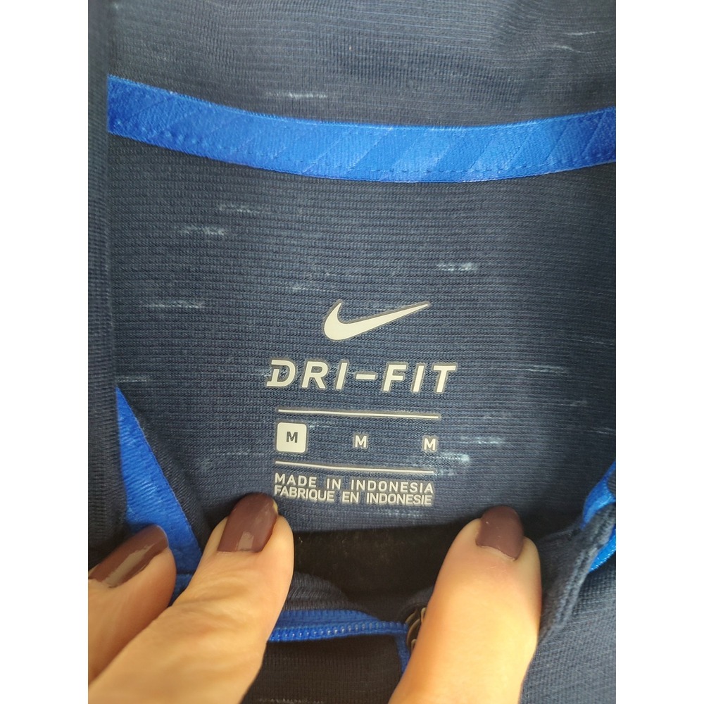 Nike Dri-FIT Pitt Panthers Pullover Top Women's Medium Half Zip Shirt - Picture 2 of 9